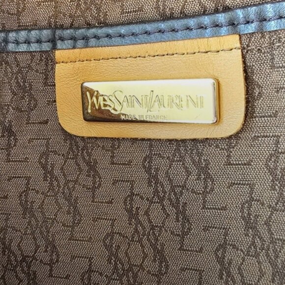 🇫🇷 Yves Saint Laurent Vintage Leather Sling Style Shoulder Bag - RARE! - Picture 5 of 16